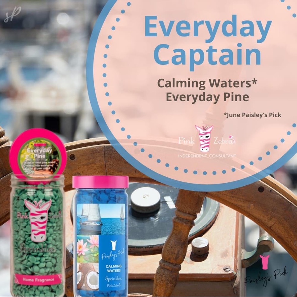 Pink Zebra Sprinkles ‘Everyday Captain’